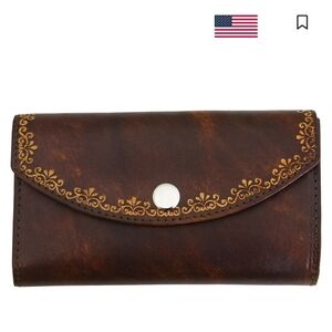 Western Express Women's Leather Organizer Wallet